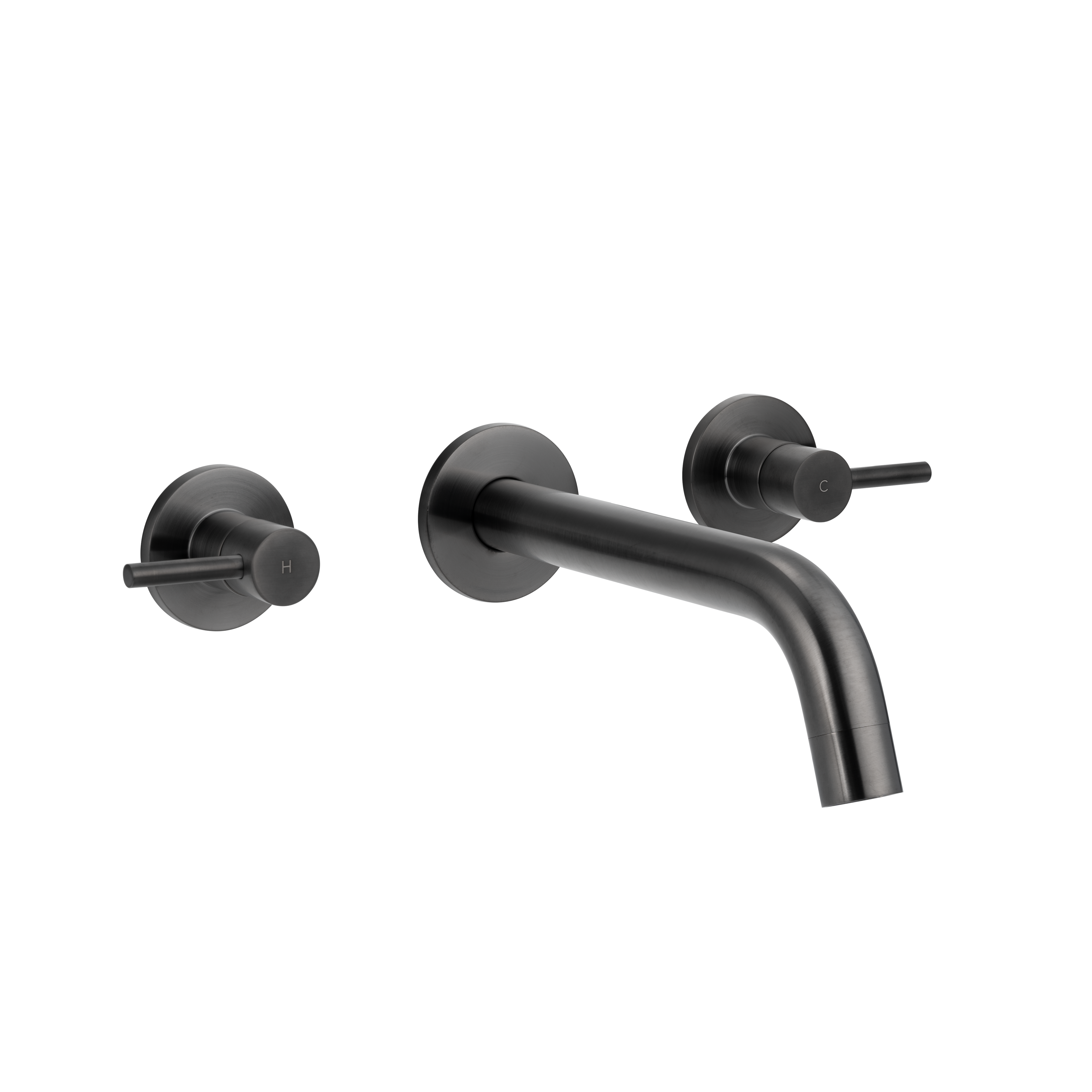 18962%20Elysian%20Assembly%20Taps%20%20%20Spout%20Set Side Brushed%20Gunmetal