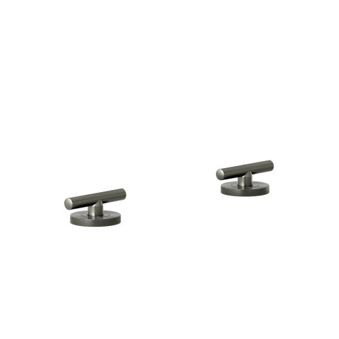 Barre Assembly Bench Mounted Taps - Brushed Gunmetal