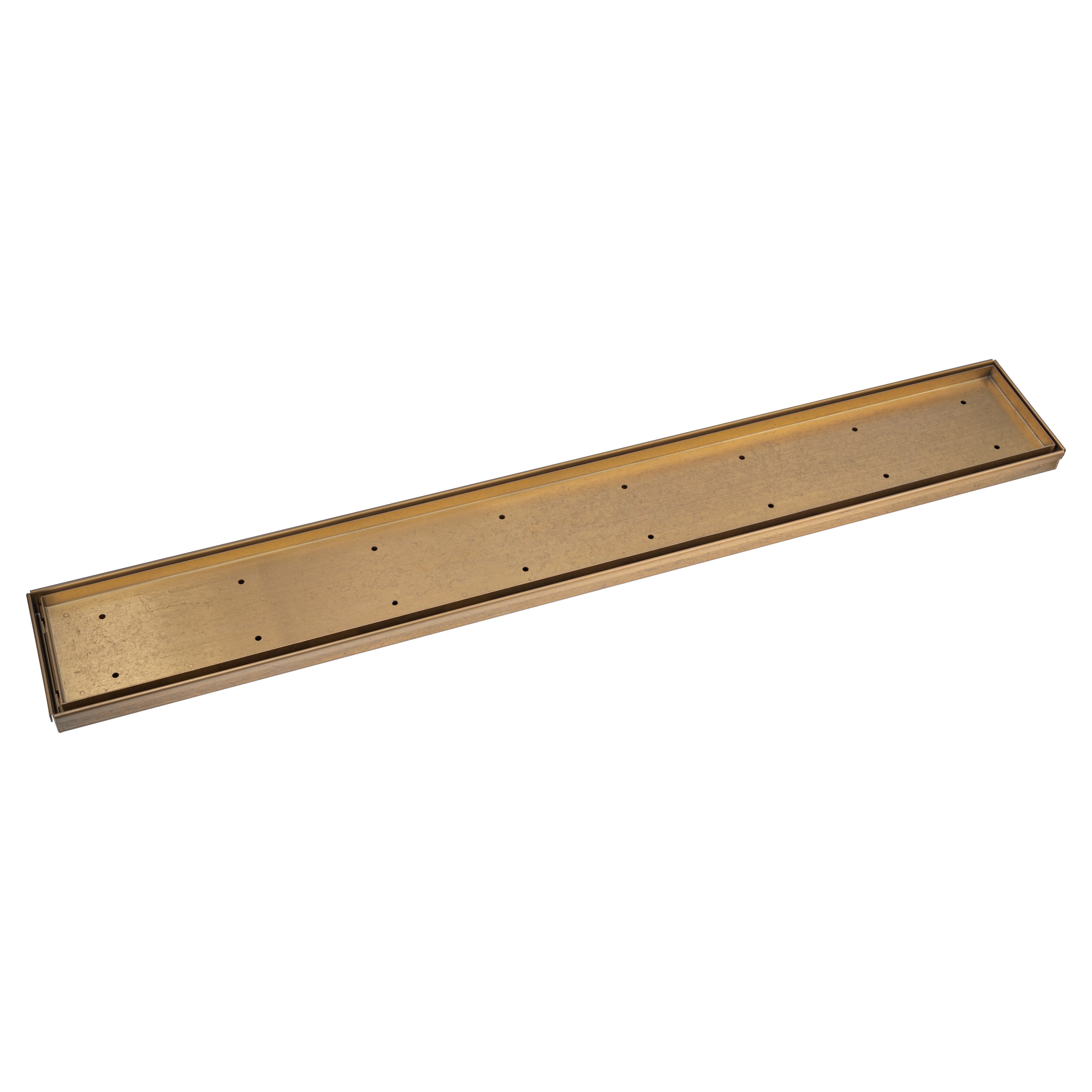 Pixi Tile Insert Shower Channel Waste 900mm - Antique Aurum