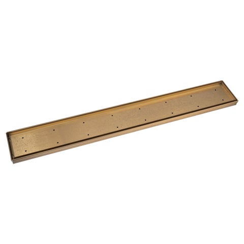 Pixi Tile Insert Shower Channel Waste 900mm - Antique Aurum
