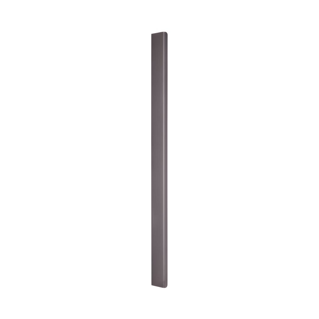 Rappana Cabinetry Pull Extended 500mm - Brushed Gunmetal
