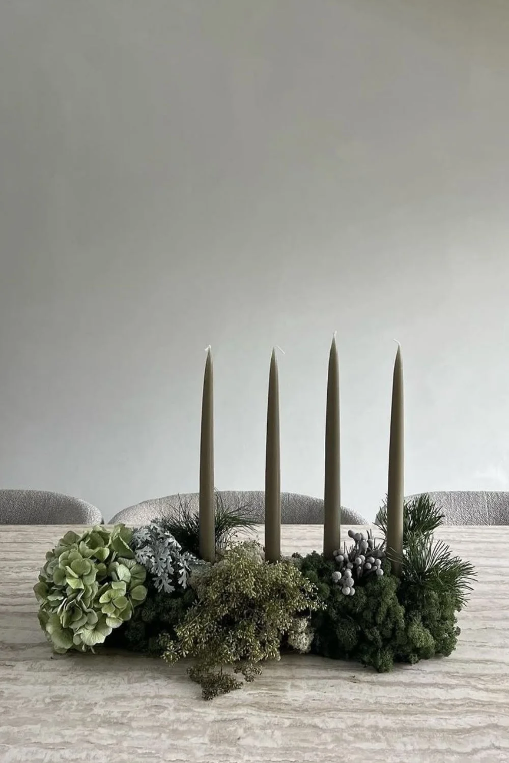 Christmas Home Decor Table Centrepiece Minimal