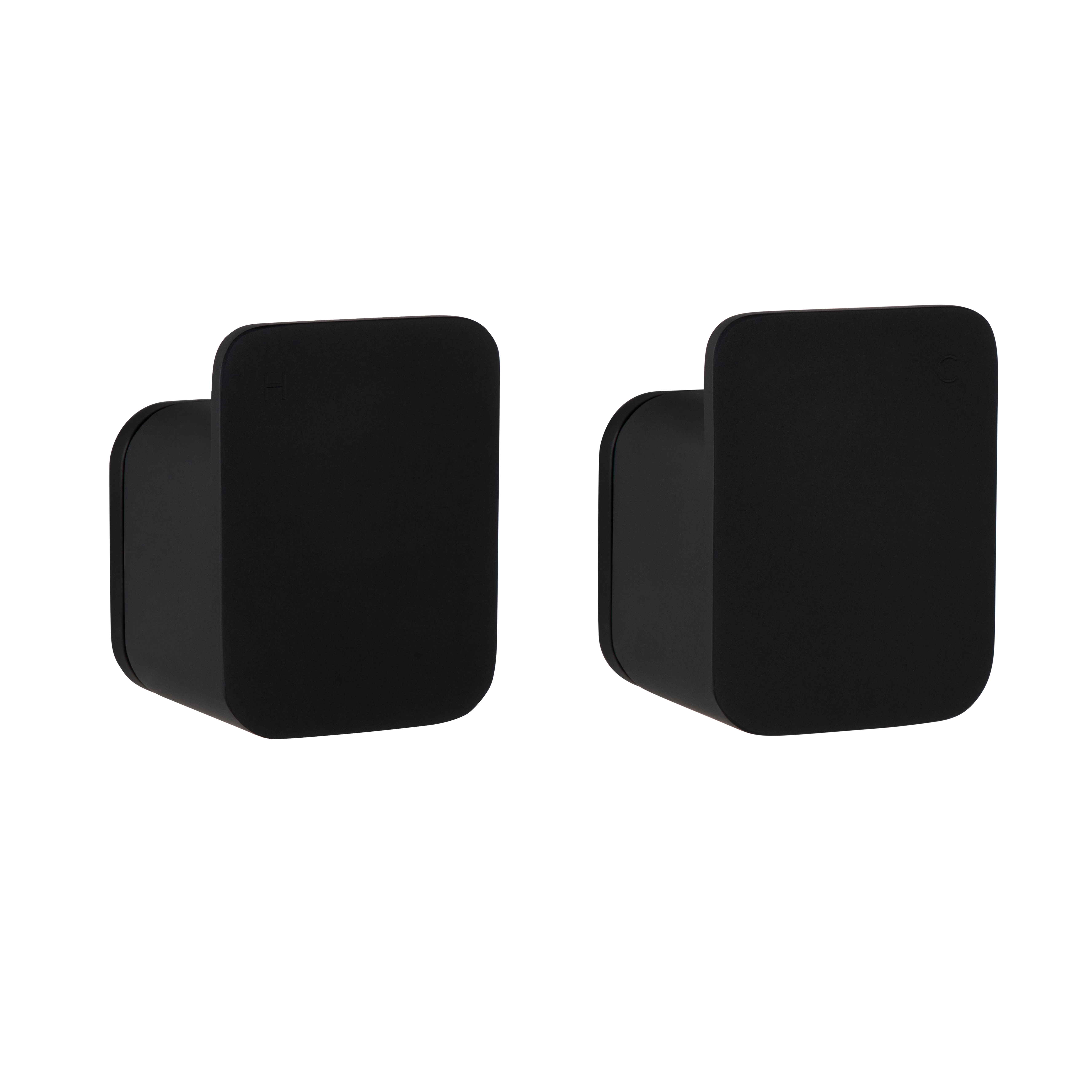 Nesso Assembly Taps Matte Black