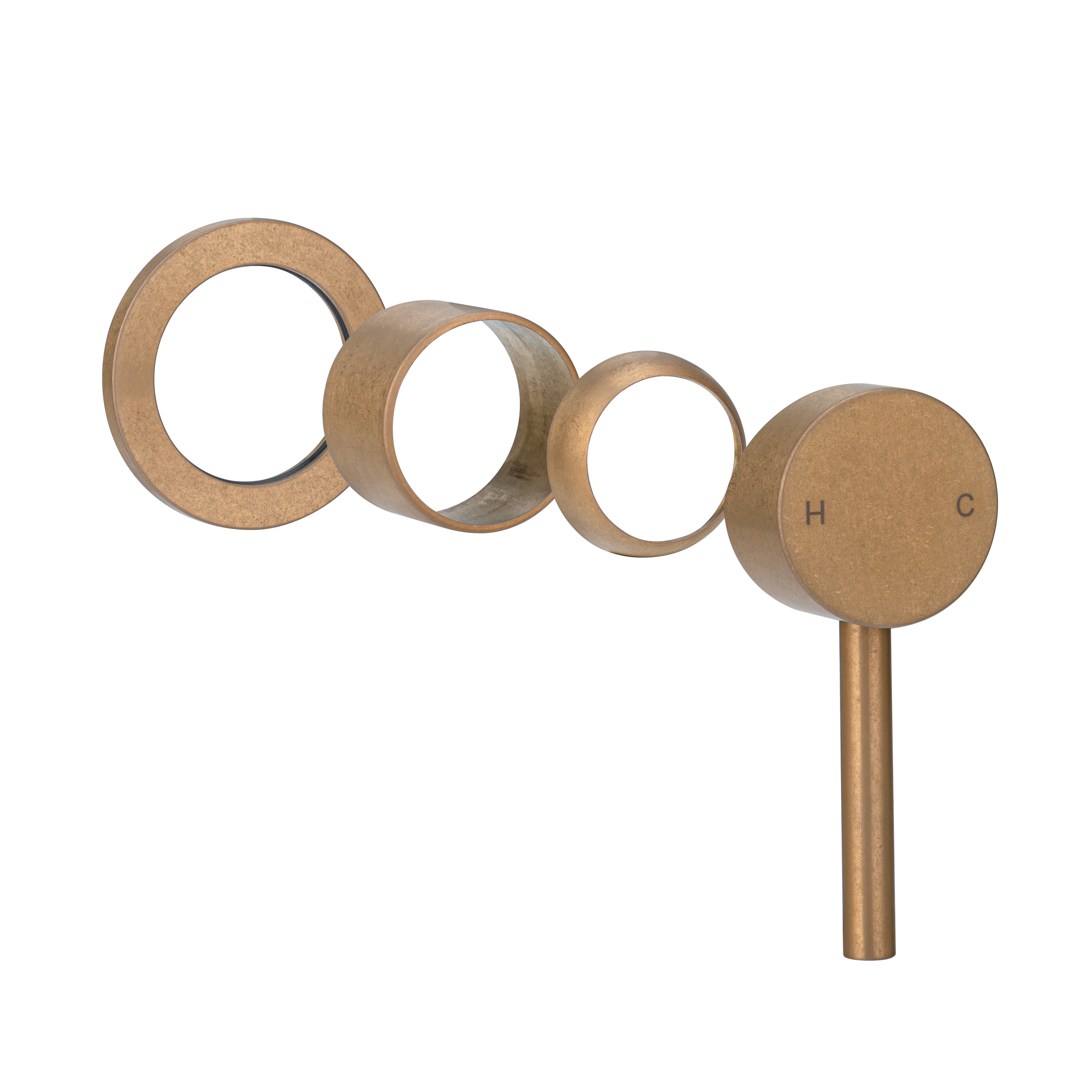 Sola Minimal Handle Kit - Antique Aurum 