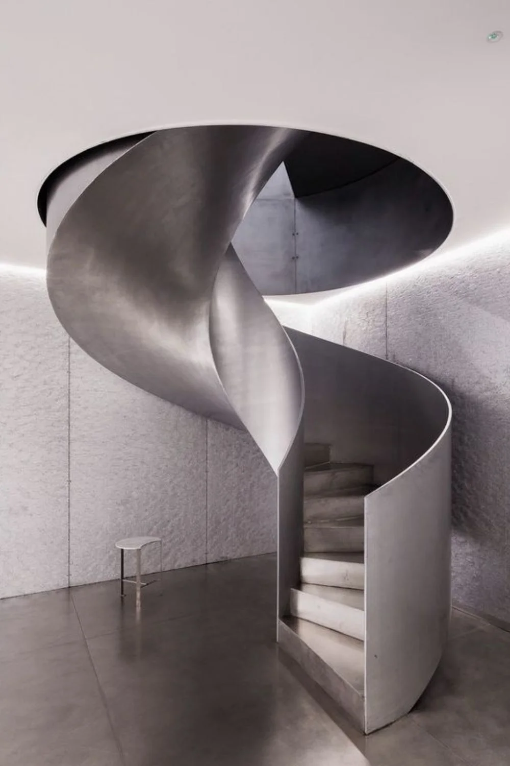 Stainless Steel Applications Steel Spiral Staircase