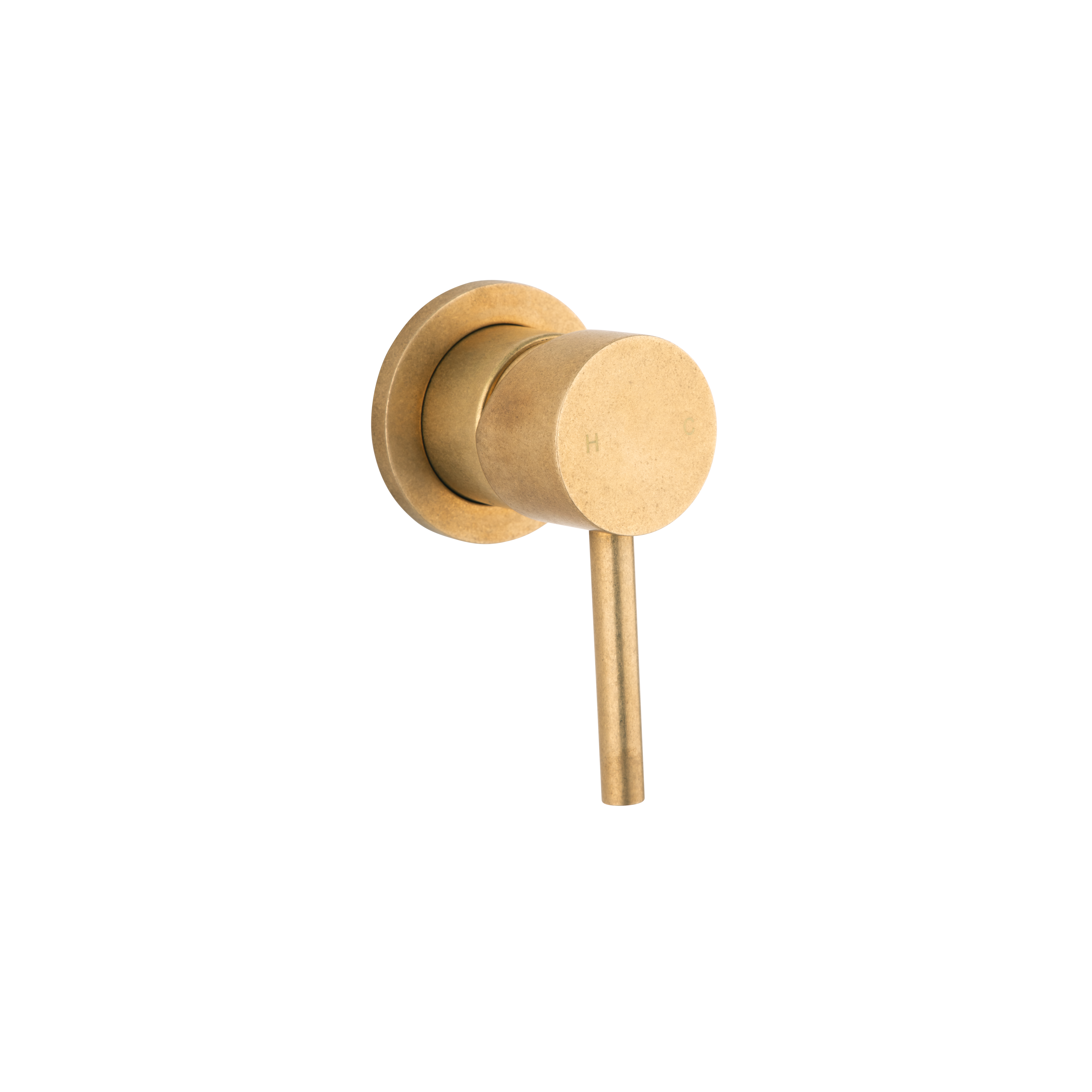 Elysian Minimal Mixer - Tumbled Aged Brass
