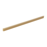 Beta-400mm-Cabinetry Pull Angle-Brushed-Brass
