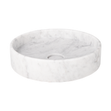 Pedra Round Basin Carrara Side 3