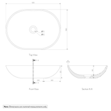 Pedra Oval Stone Basin
