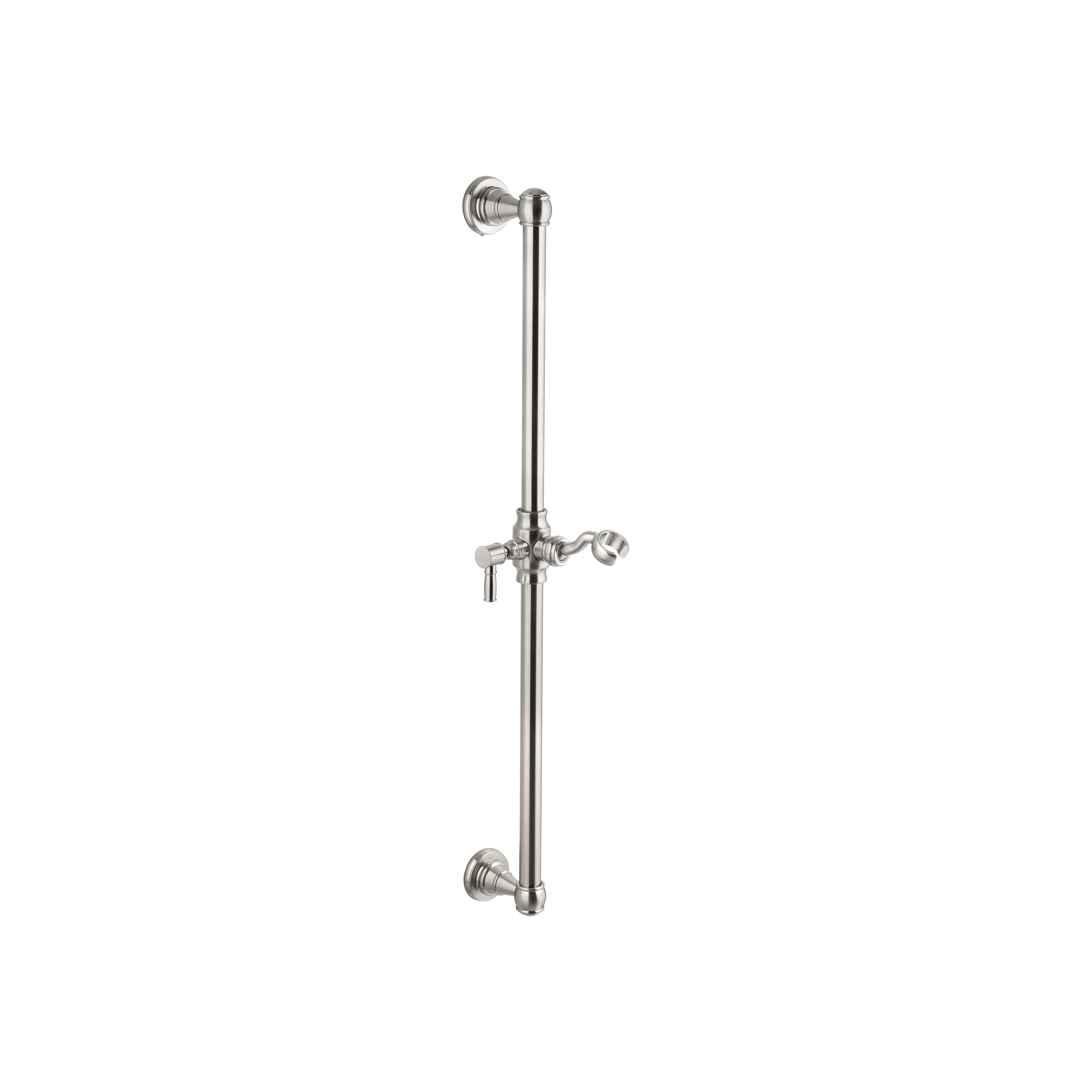 Kingsley Shower Rail - Brushed Nickel