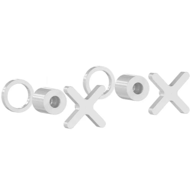 Cross Assembly Handle Kit  White - Feature