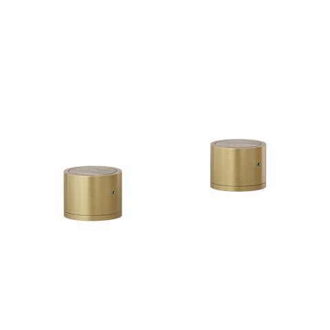 Pixi Tile Insert Assembly Bench Mounted Taps - Brushed Brass