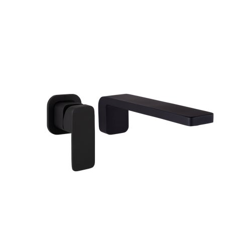 Nesso Minimal Mixer & Spout Set - Matte Black PVD