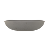 Atelis Oval Concrete Basin DarkGrey 1