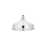 kingsley showerhead round side chrome