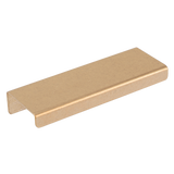 Rappana-Cabinetry-Pull---100mm Side Tumbled-Aged-Brass