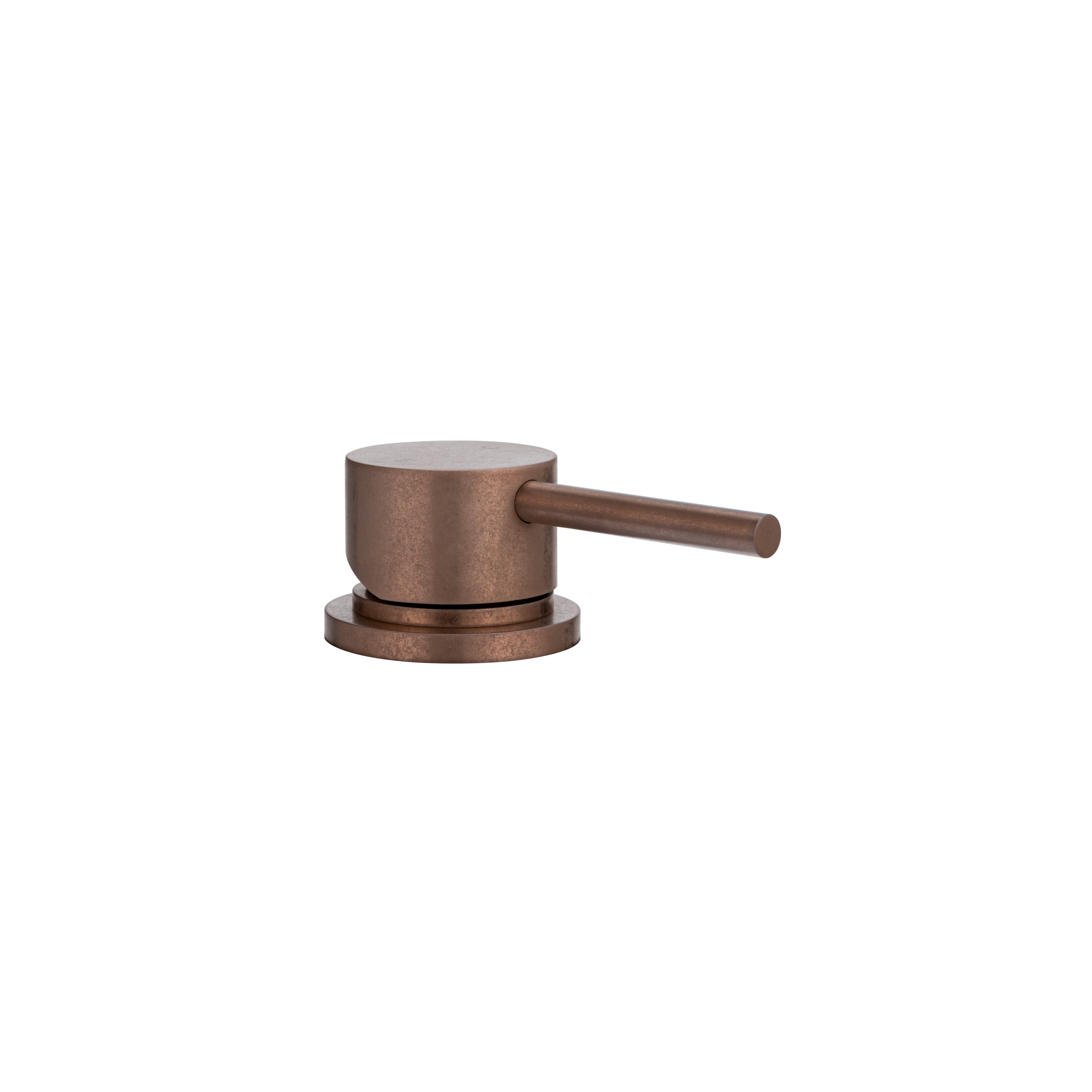Elysian Bench-Mounted Minimal Mixer - Antique Bronze