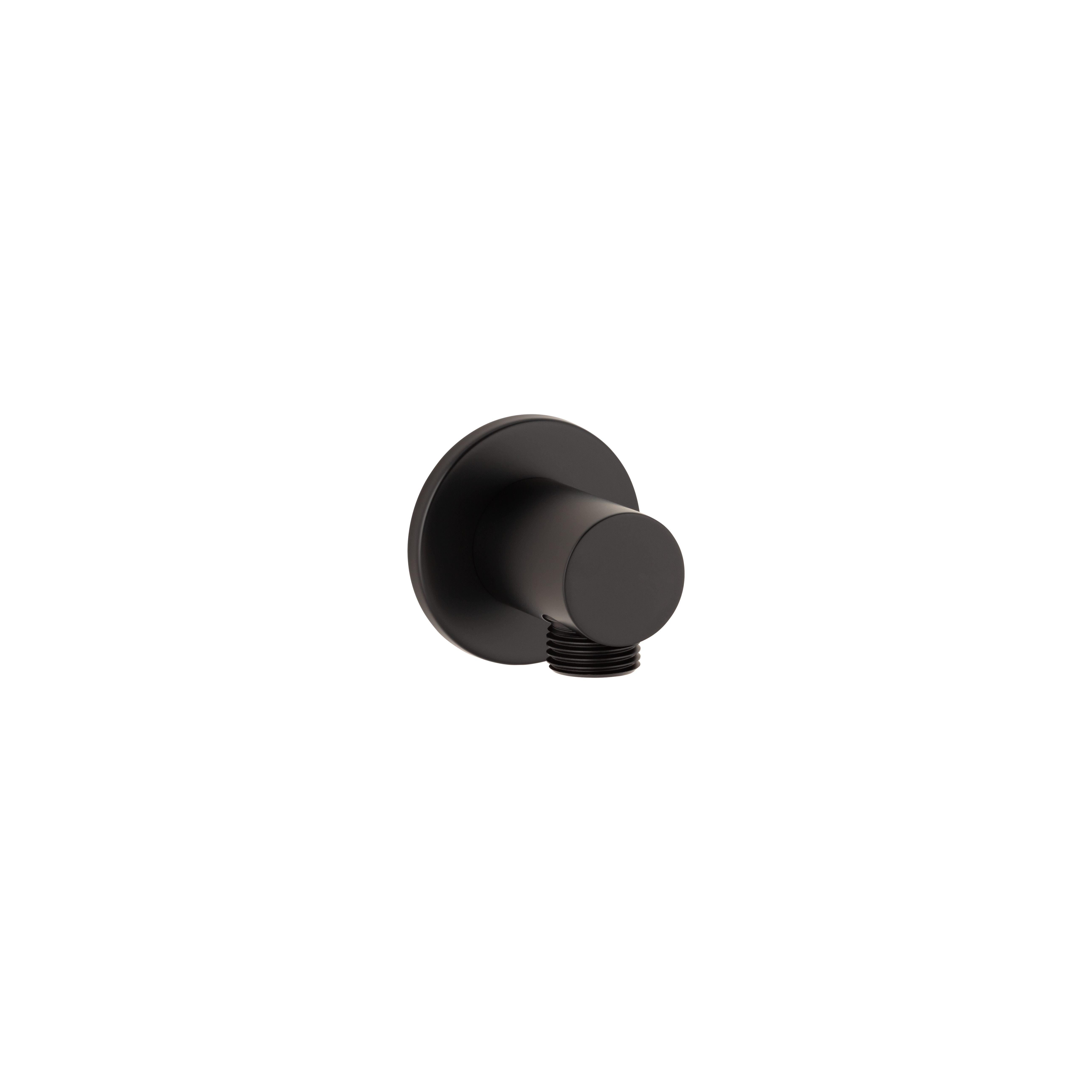Round Shower BP - Matte Black