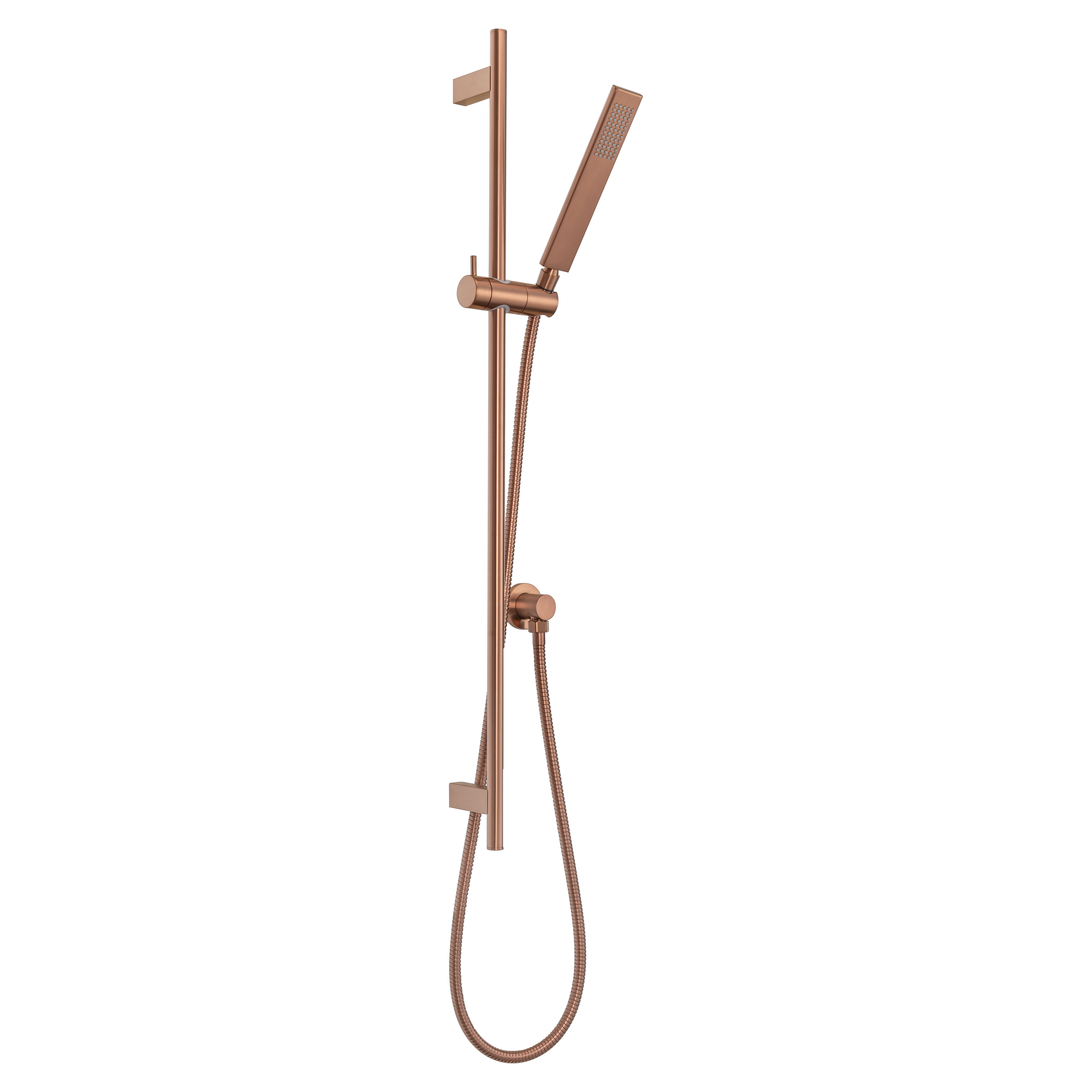 18146-Elysian-Hand-Shower-Rail-Set Side Brushed-Copper