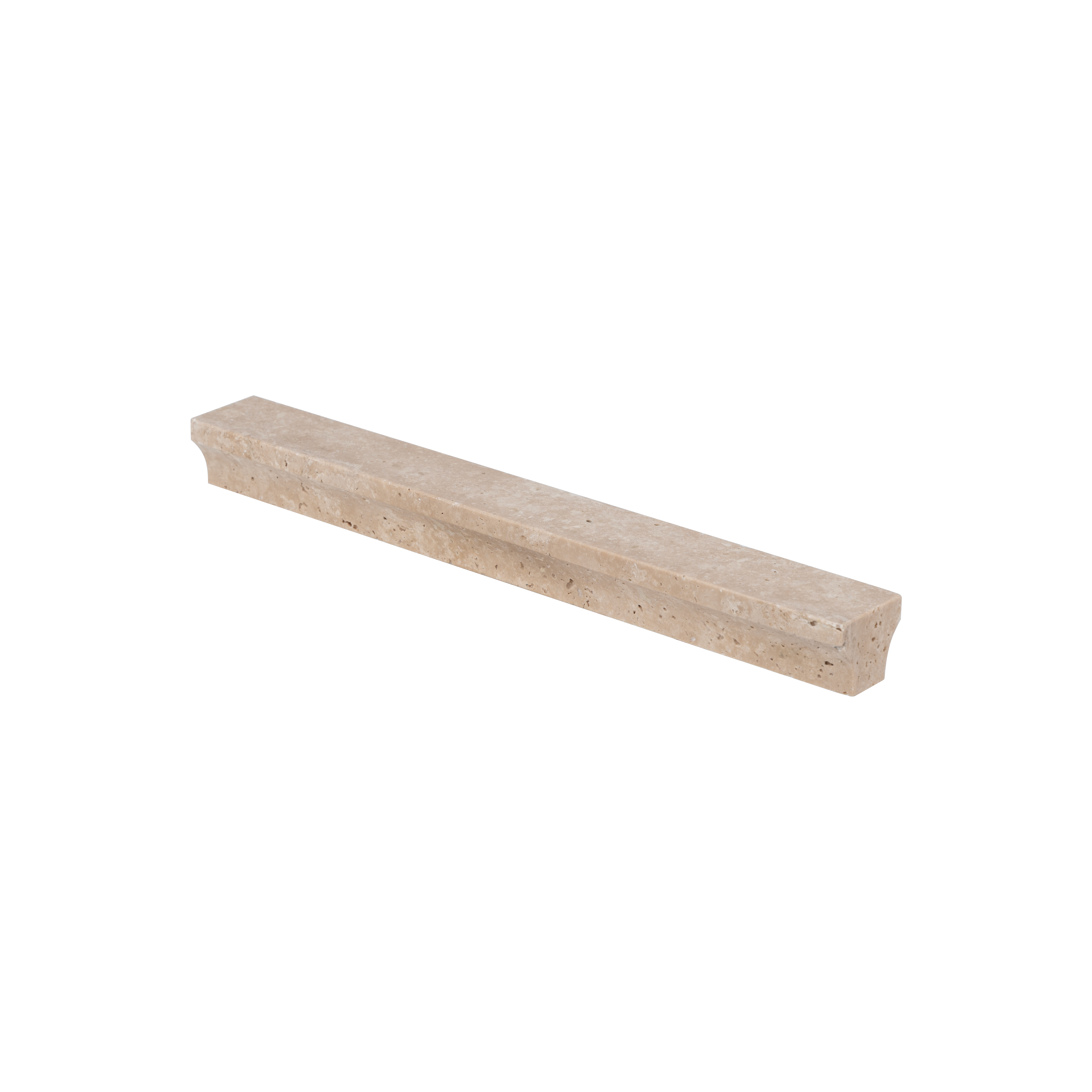 17598-Pedra-Cabinetry-Pull-220mm Side Beige-Travertine