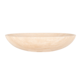Pedra Oval Basin BeigeTrav Front 3