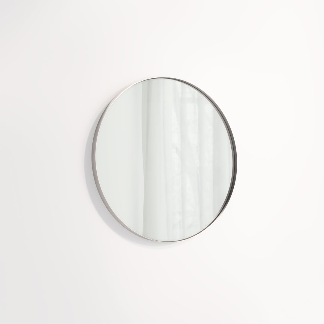 Round Mirror 600mm - Stainless Steel