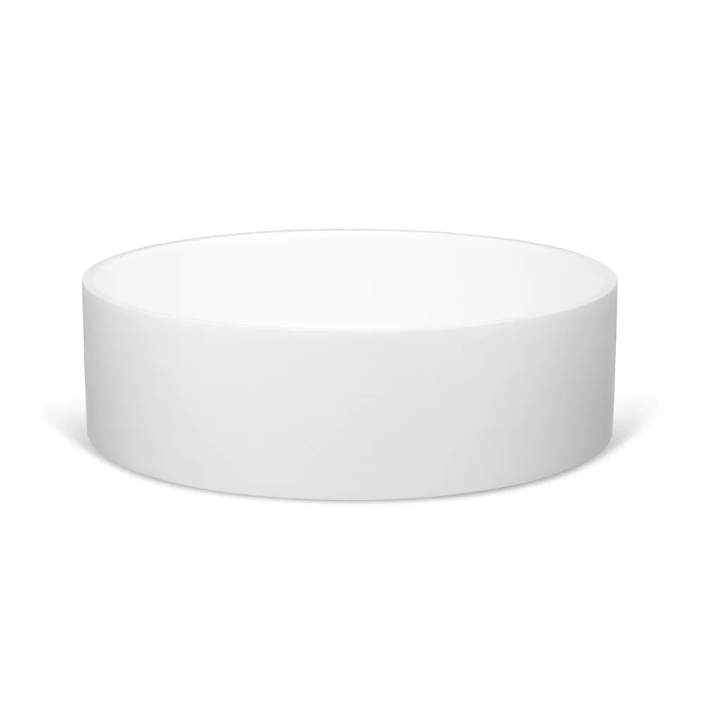Lola Basin Sink - Matte White - Feature
