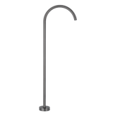 19389-Sola-Floor-Mounted-Bath-Filler Front Brushed-Gunmetal-1