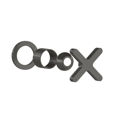 Cross - Progressive Handle Kit - Brushed Gunmetal