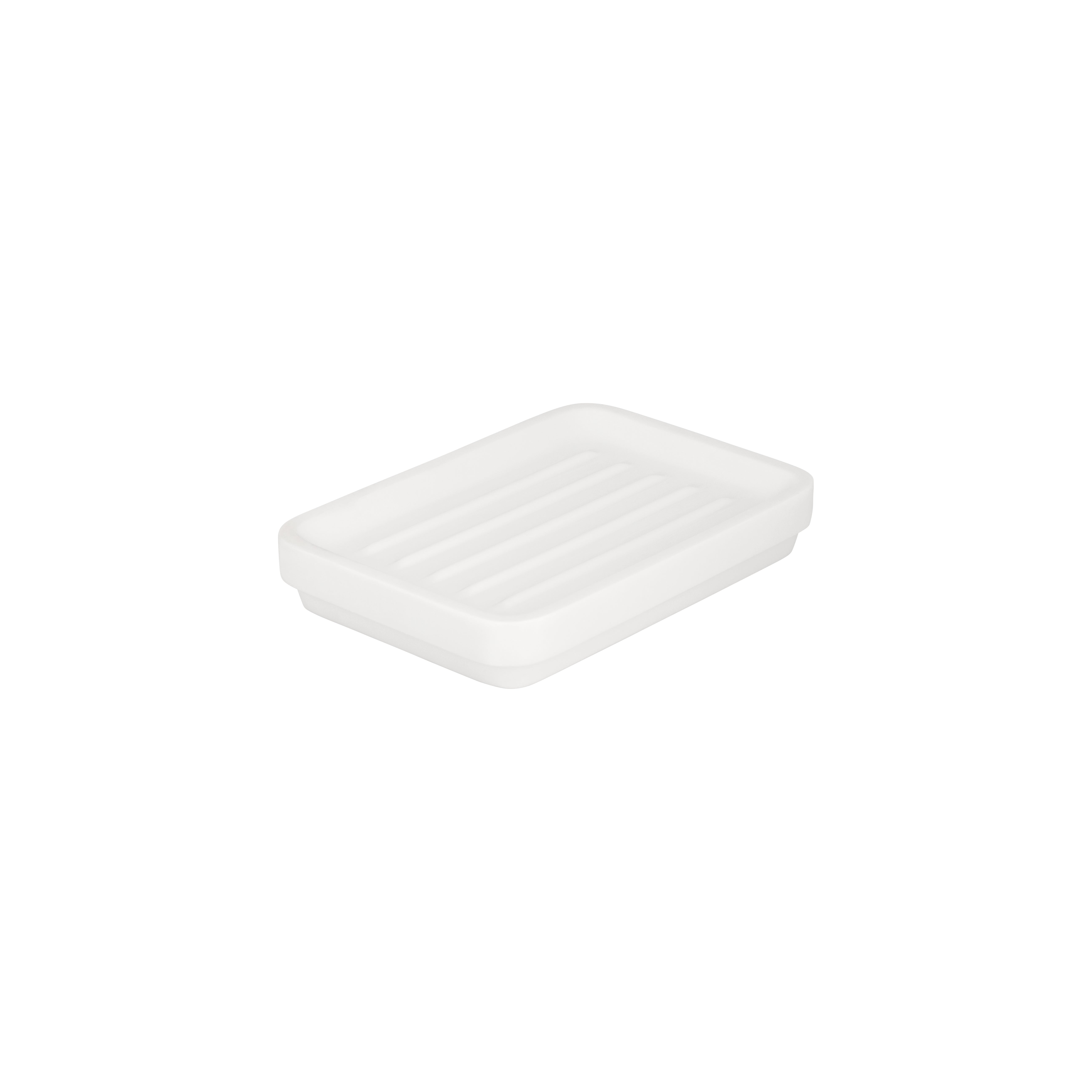 Maya Soap Dish - Matte White