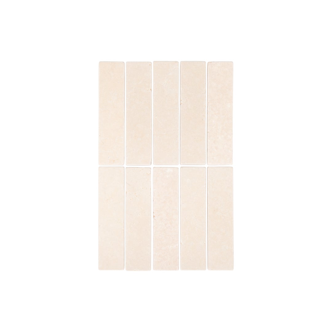 Siena Natural Stone Subway Tile - Sand