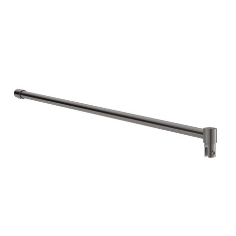 Shower Screen Support Bar 19mm - Brushed Gunmetal