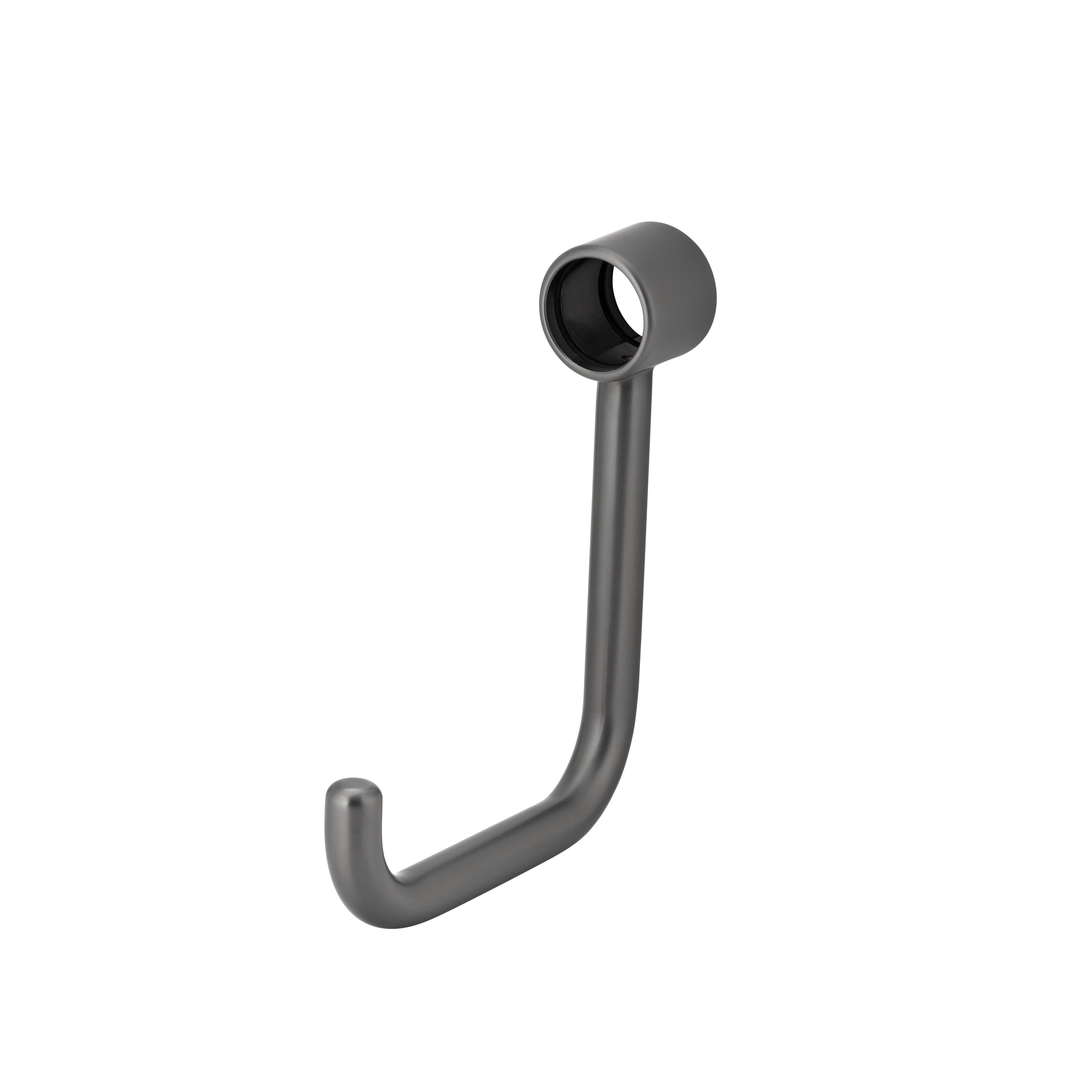 Aliro Accessible Toilet Roll Holder - Brushed Gunmetal
