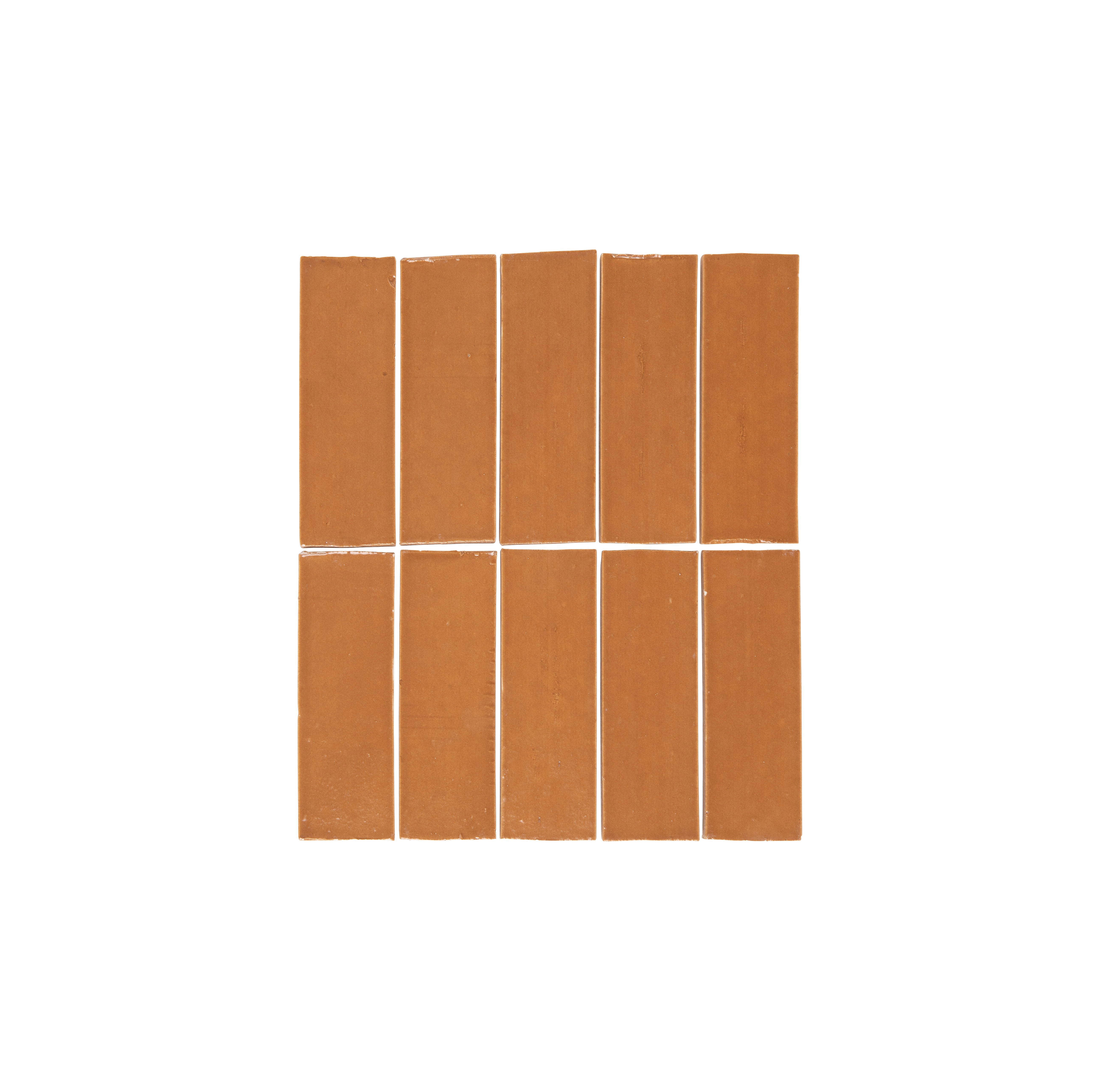 Rommani Handmade Zellige Rectangle Biscuit
