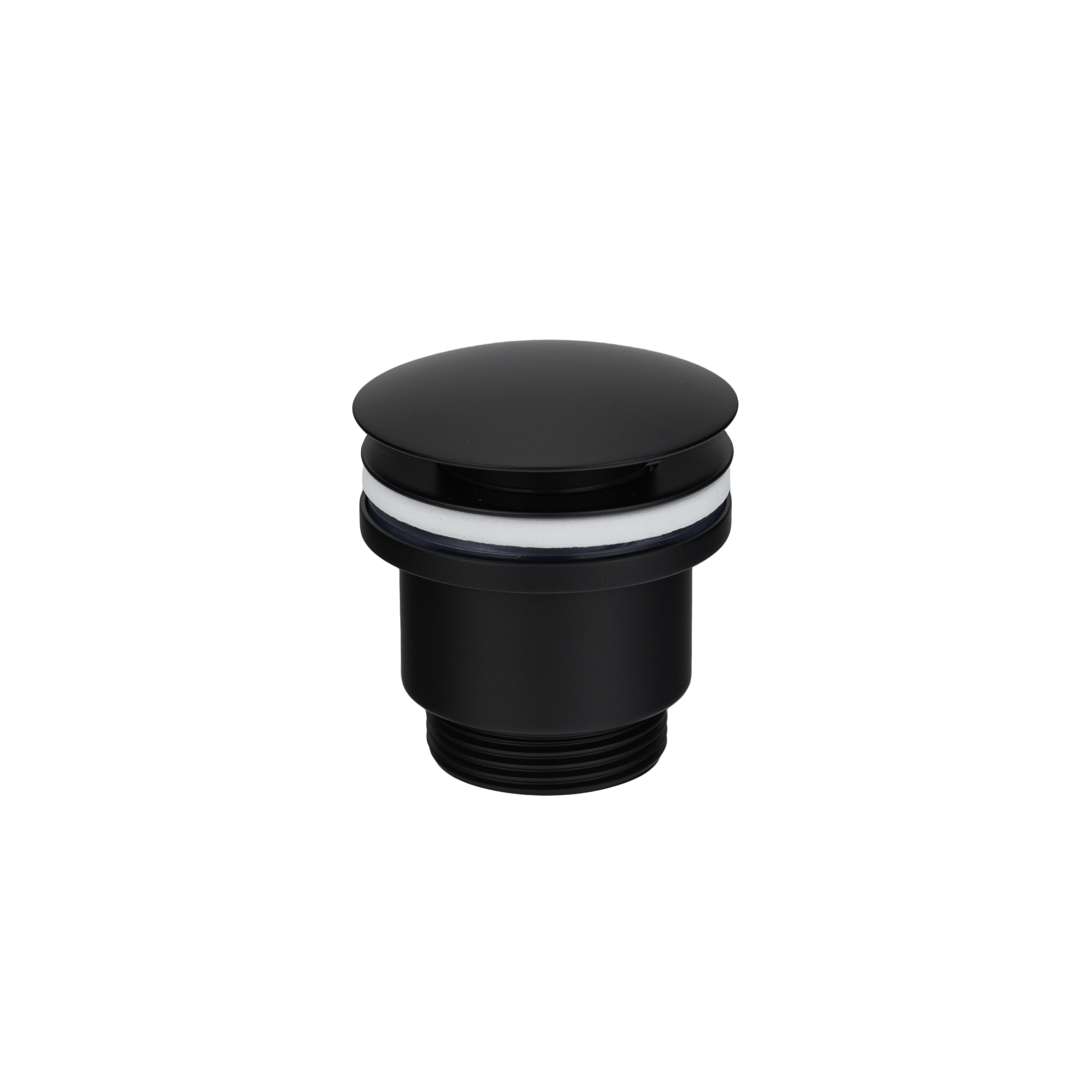 Avi Free-Flowing Basin Waste - Matte Black - UK