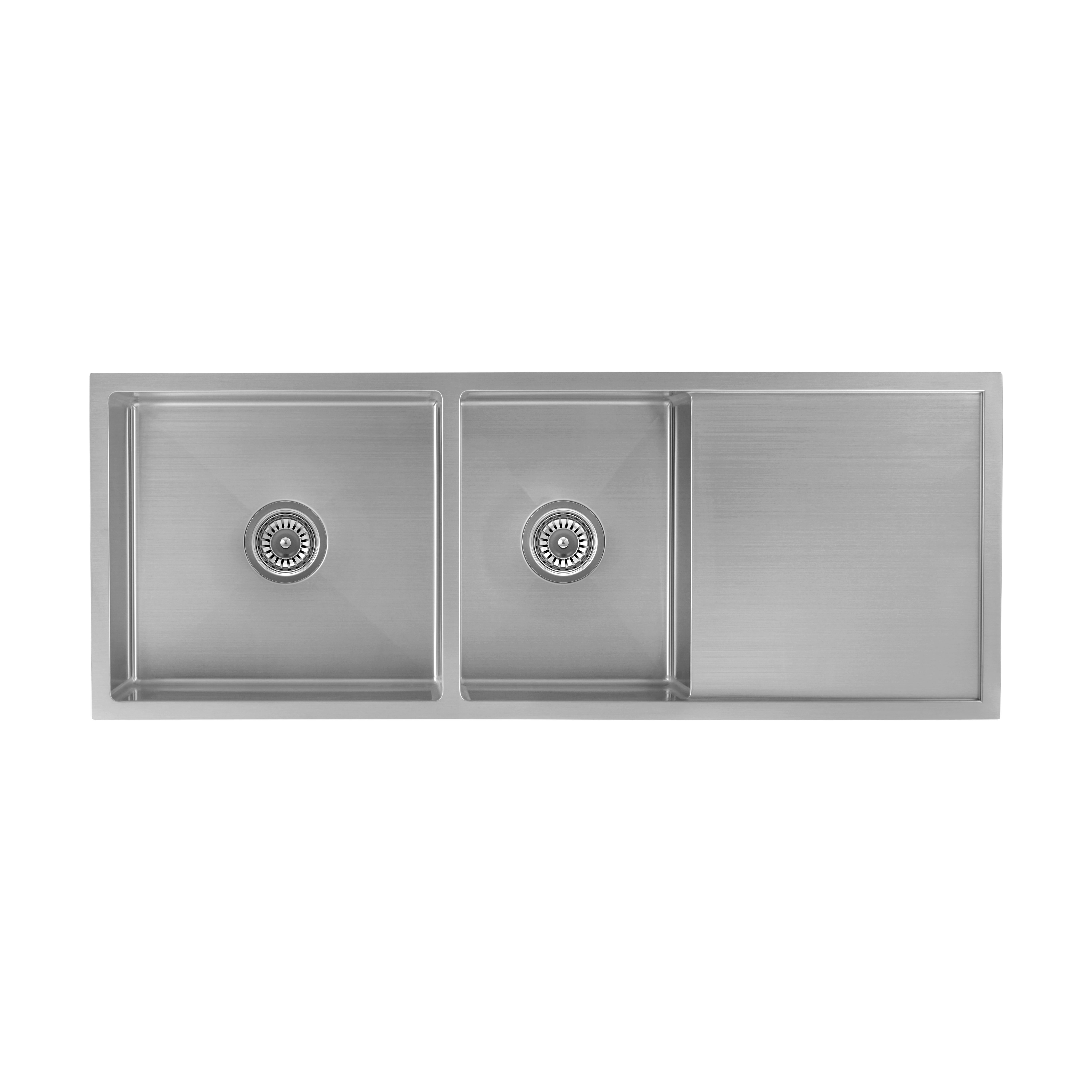 Ontario Double Kitchen Sink - Stainless Steel