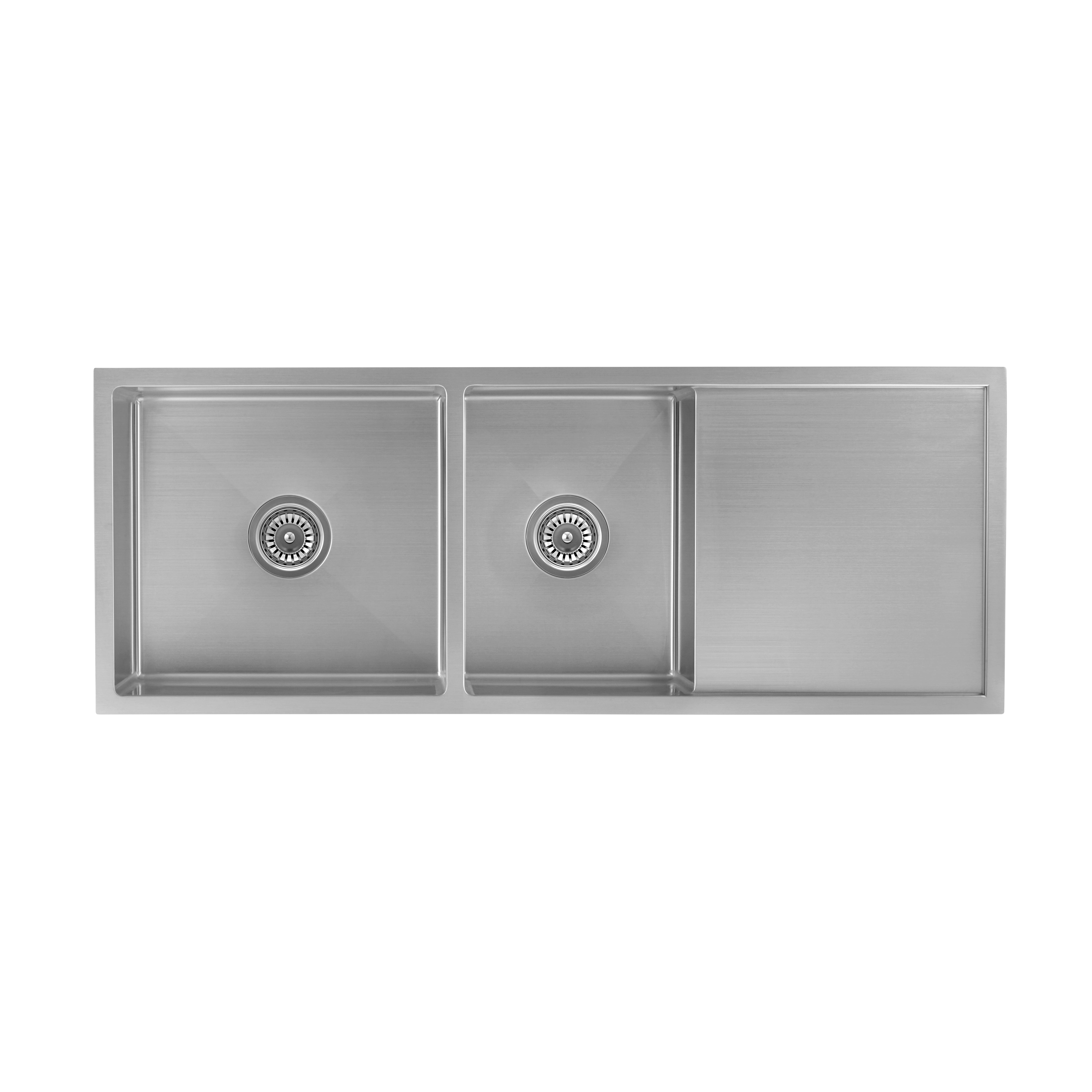 Ontario Double Kitchen Sink - Stainless Steel