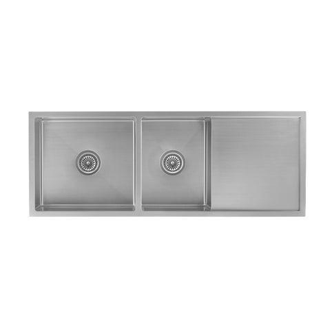 Ontario Double Kitchen Sink - Stainless Steel