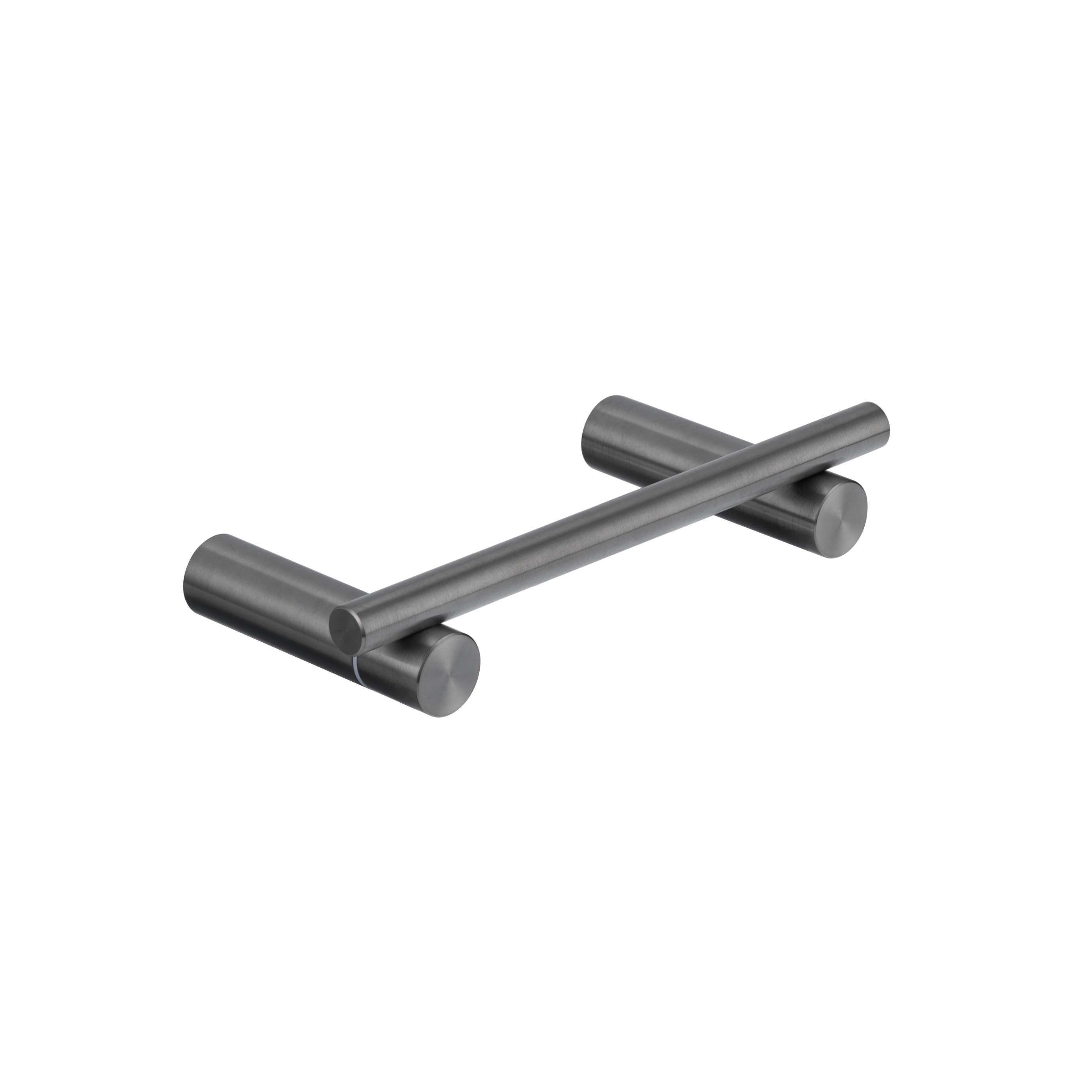 17963---Sola-Toilet-Roll-Holder Side Brushed-Gunmetal