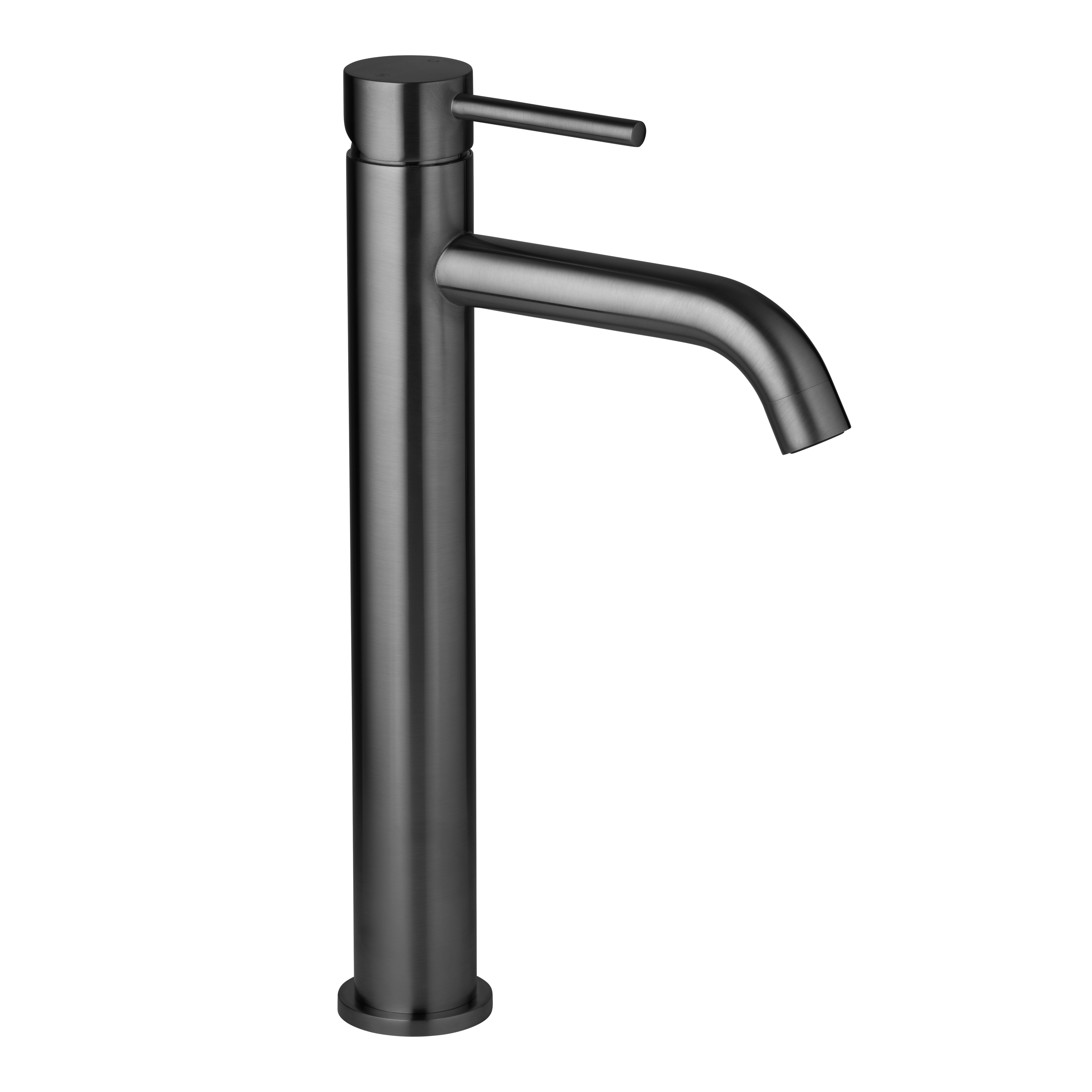 Elysian Extended Basin Mixer - Brushed Gunmetal