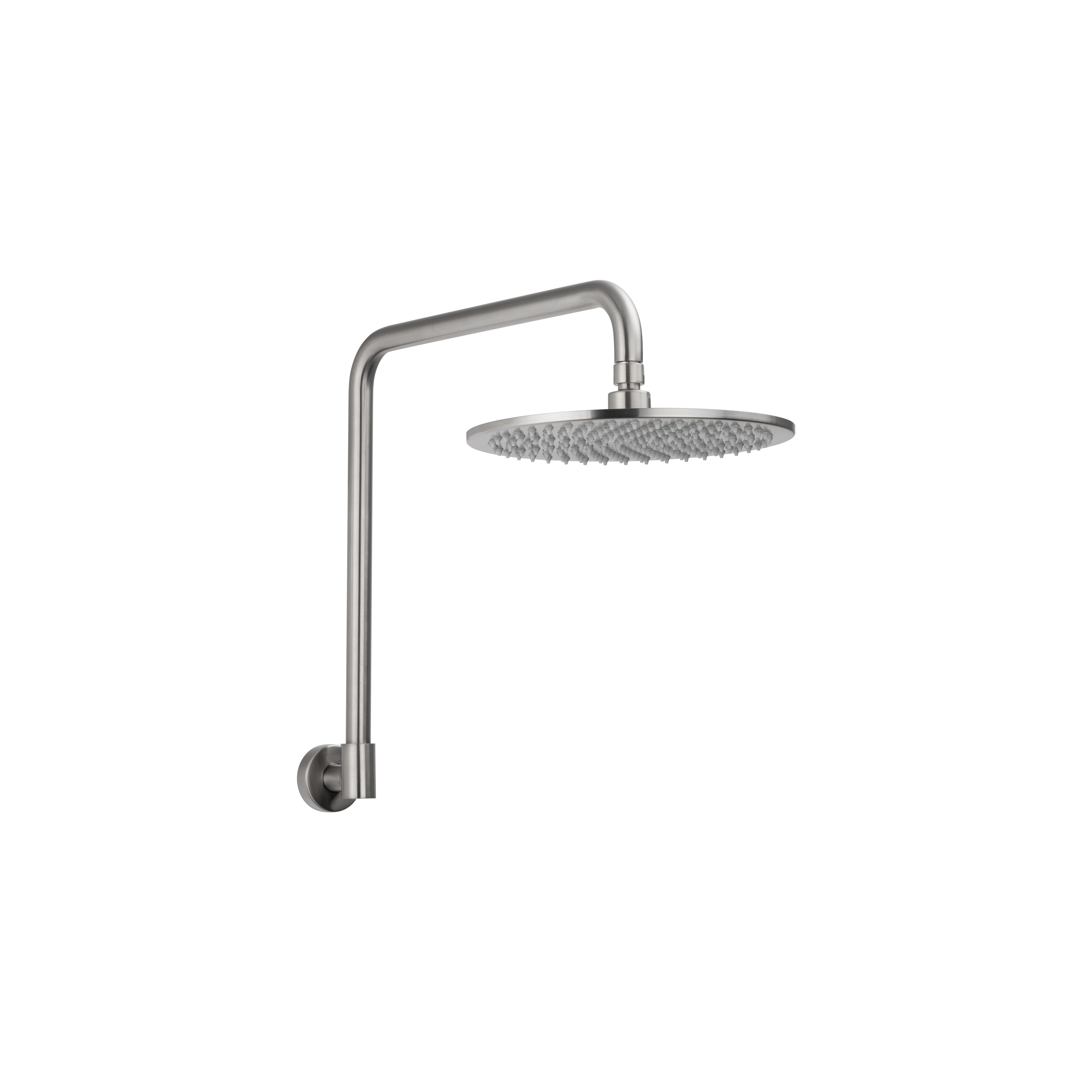 Eden Shower Arm & Head Set - Brushed Nickel