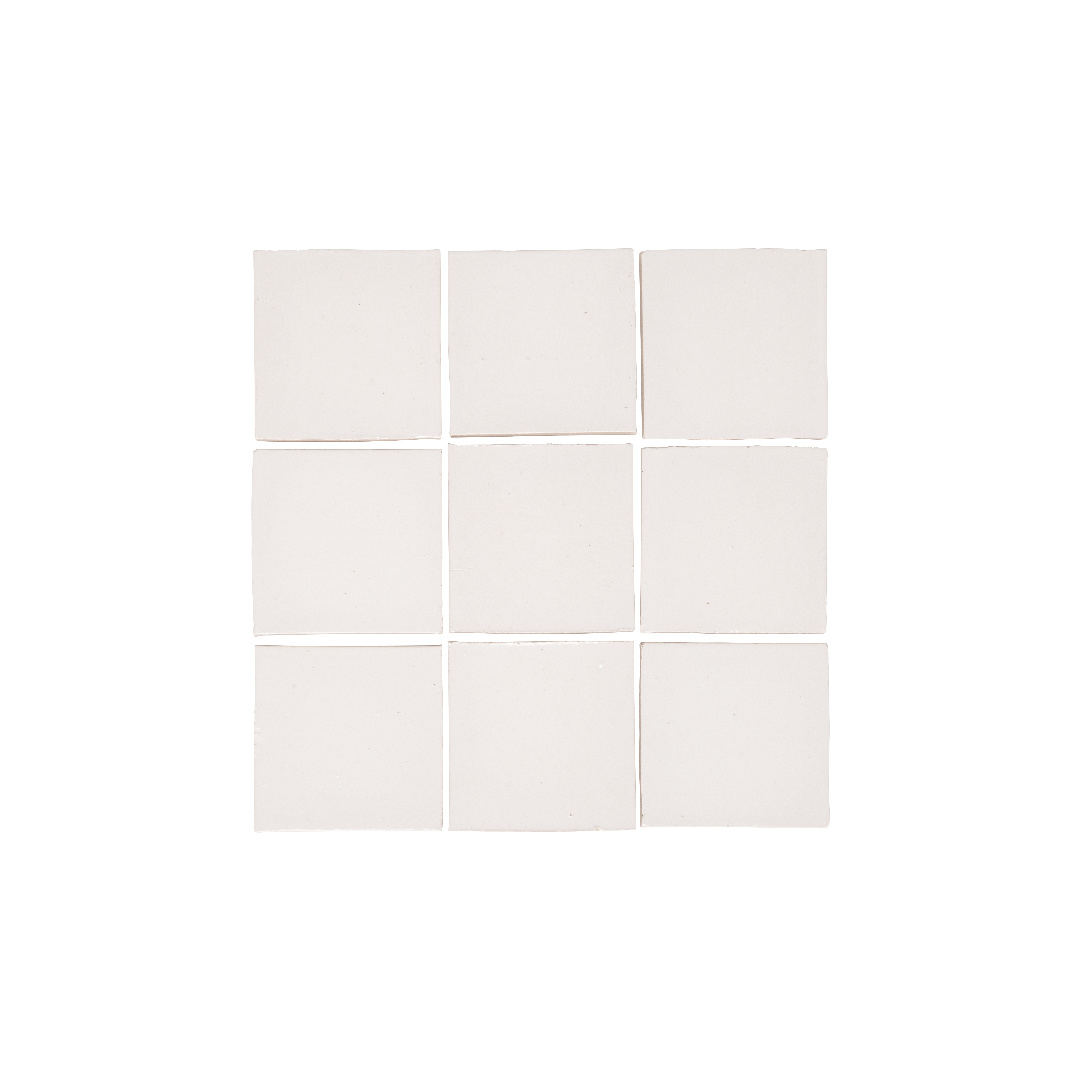 Rommani Handmade Zellige Square Tile - Pearl