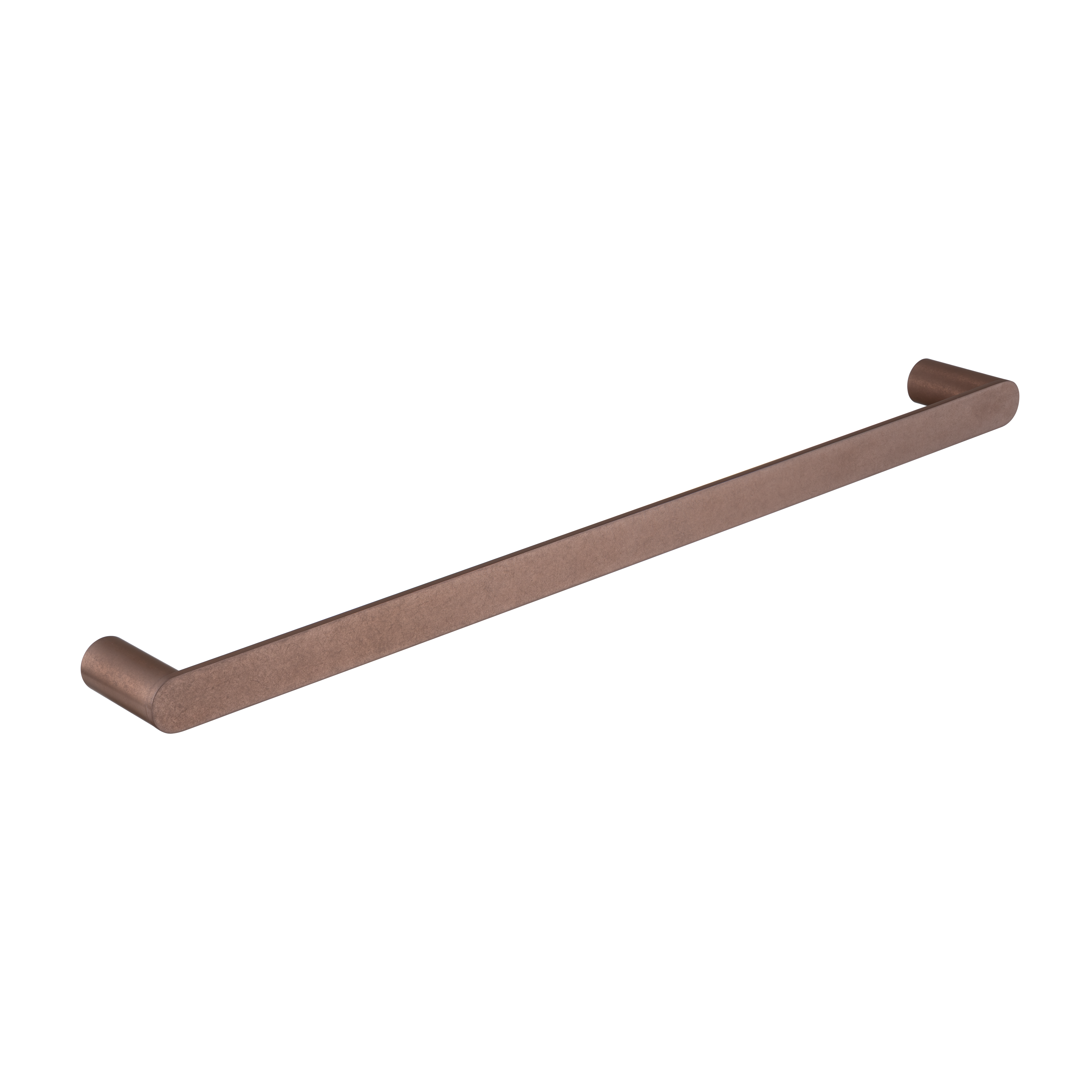 Milani Single Towel Rail 600mm - Antique Bronze