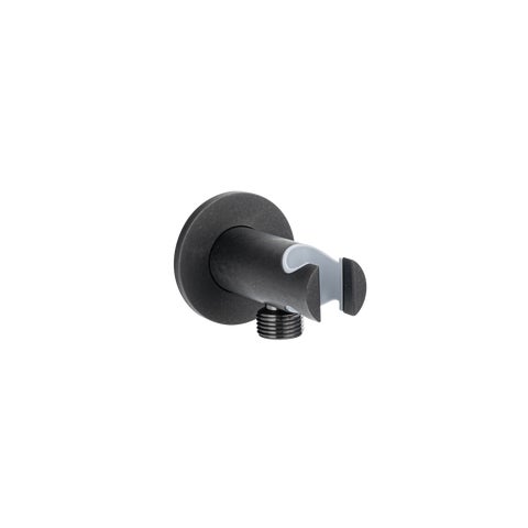 Sola Hand Shower Holder & BP - Antique Slate