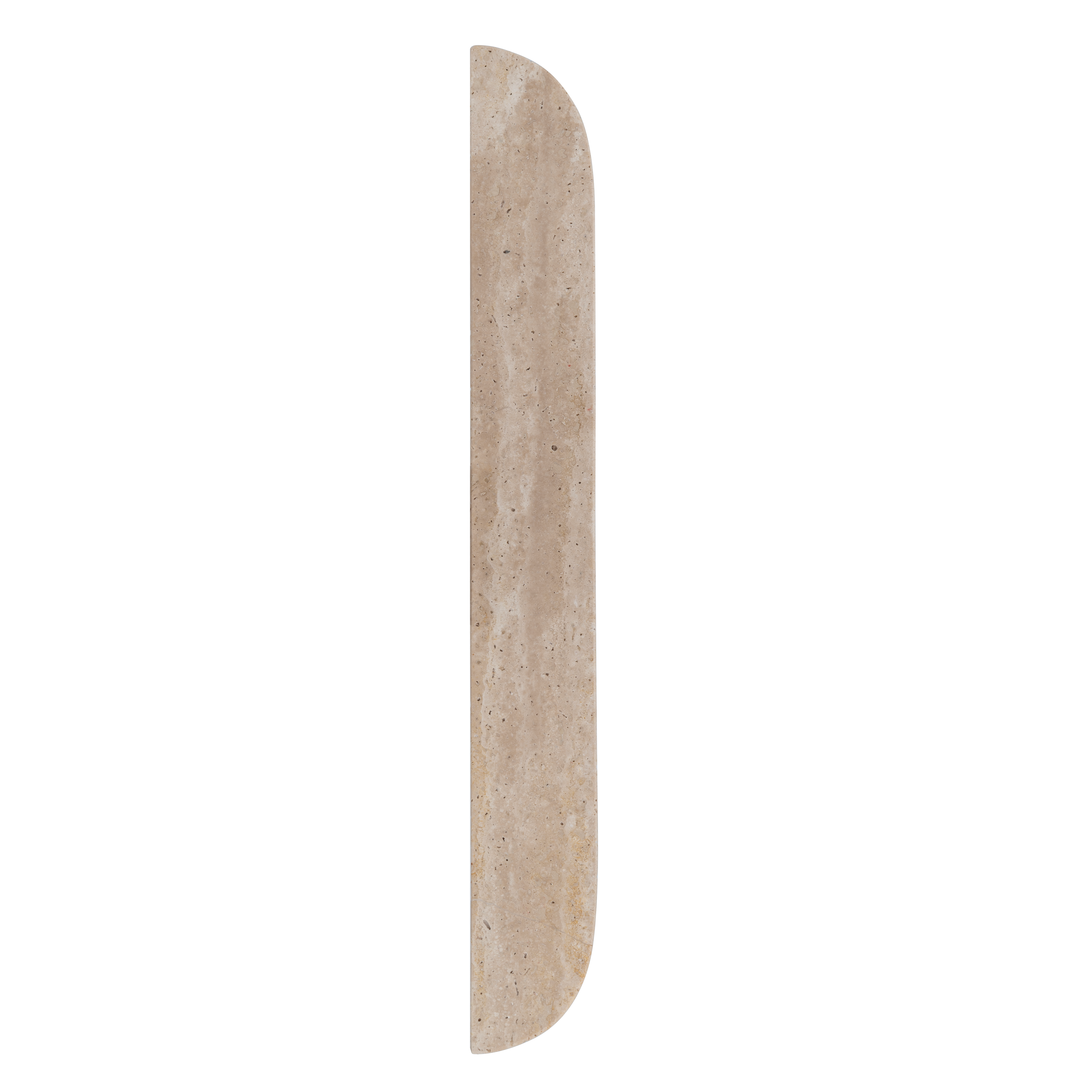 17586-Pedra-Curve-Cabinetry-Pull-320mm Front Beige-Travertine