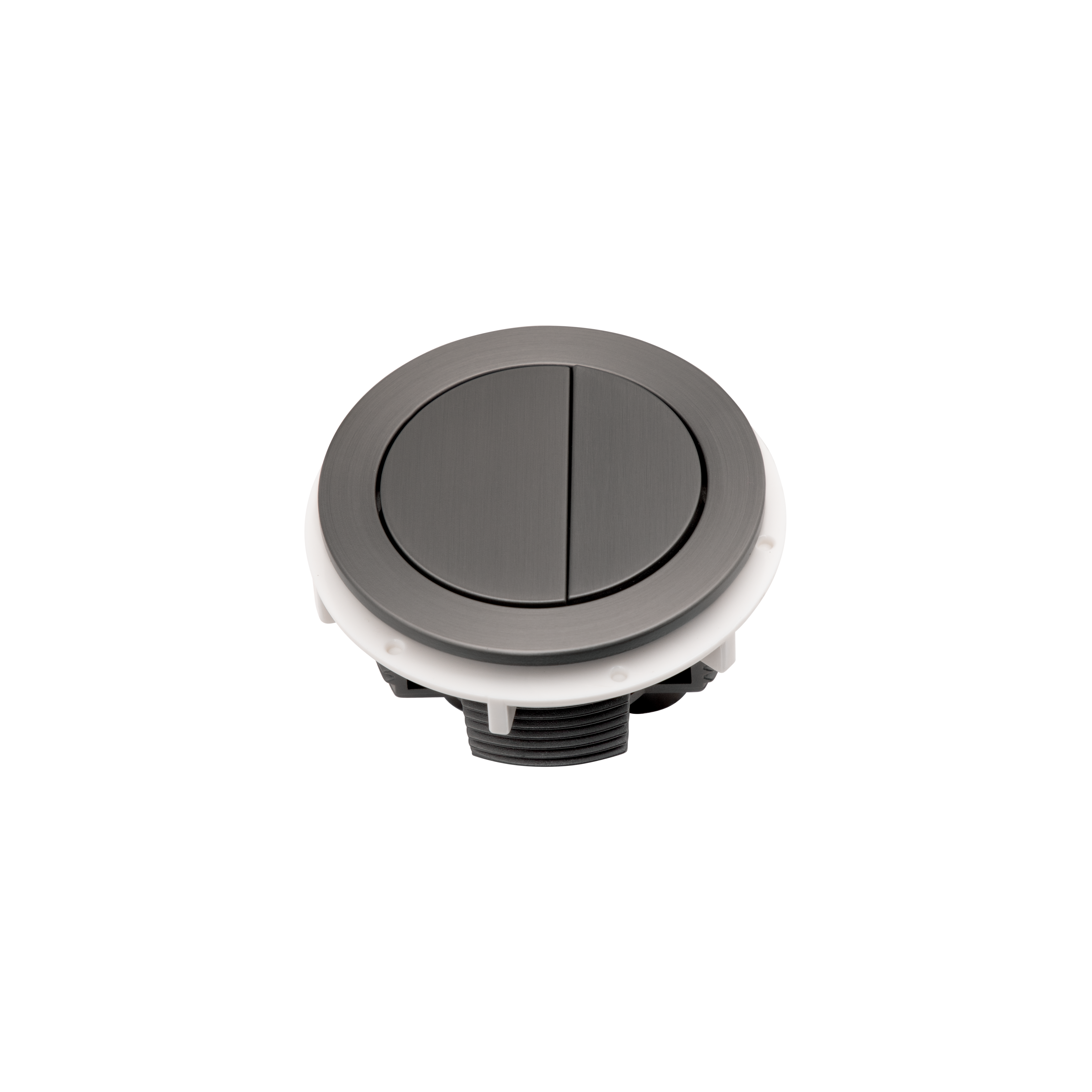 Toilet Flush Button - Brushed Gunmetal