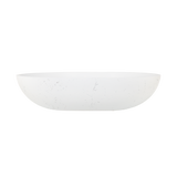 Atelis Oval Concrete Basin White 1