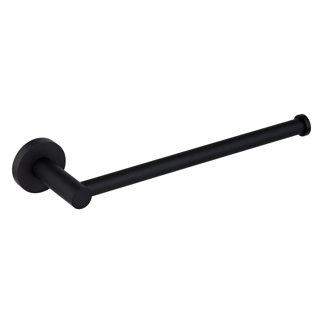 Elysian Hand Towel Holder - Matte Black