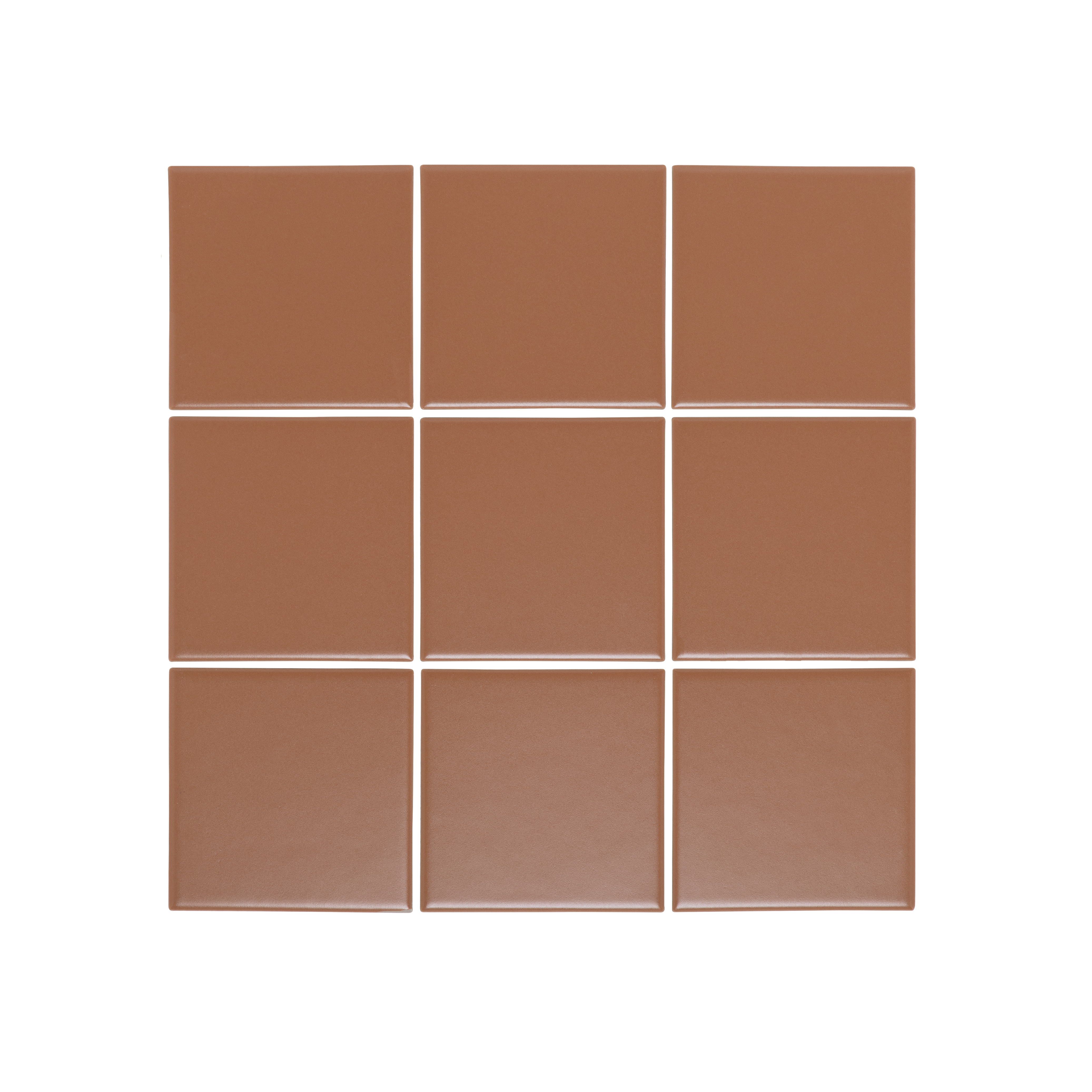 Atami Large Square Mosaic Tile 300x300 Terracotta