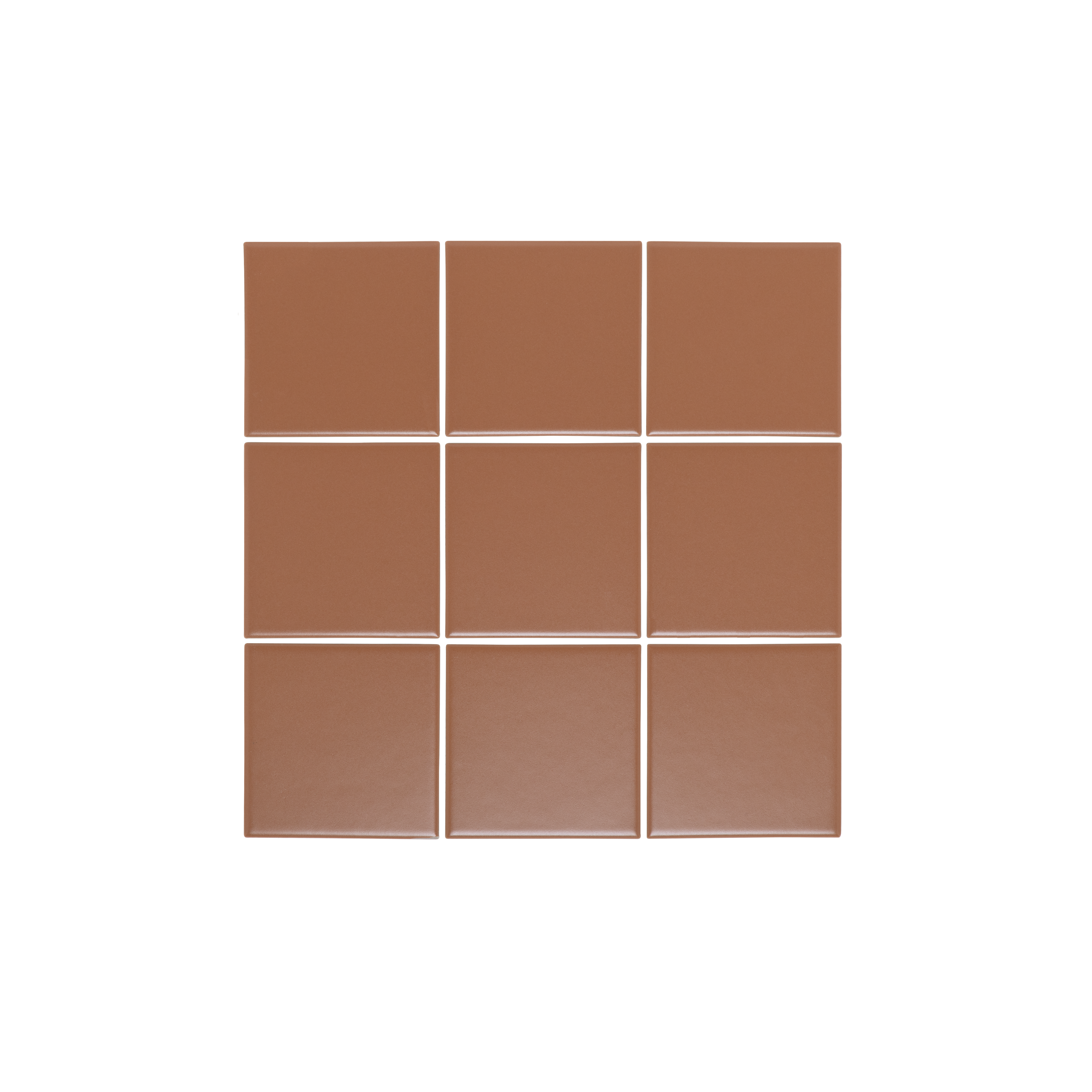 Atami Large Square Mosaic Tile 300x300 Terracotta